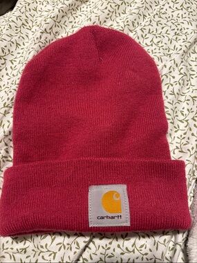 Carhartt Women’s  Raspberry Pink Cuffed Beanie